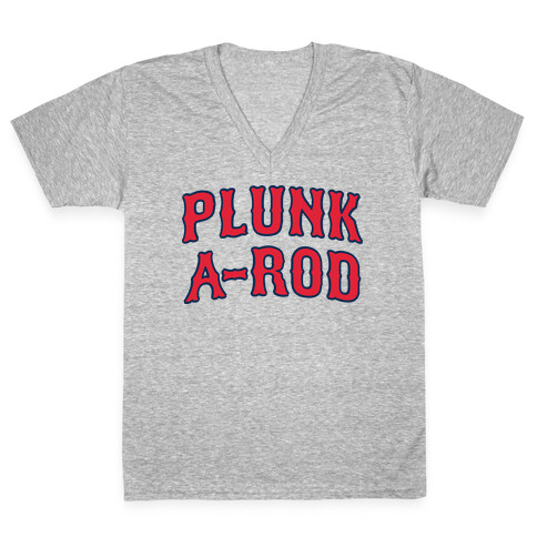 Plunk A-Rod V-Neck Tee Shirt