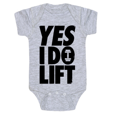 Yes, I Do Lift Baby One-Piece