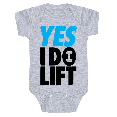 Yes, I Do Lift Baby One-Piece