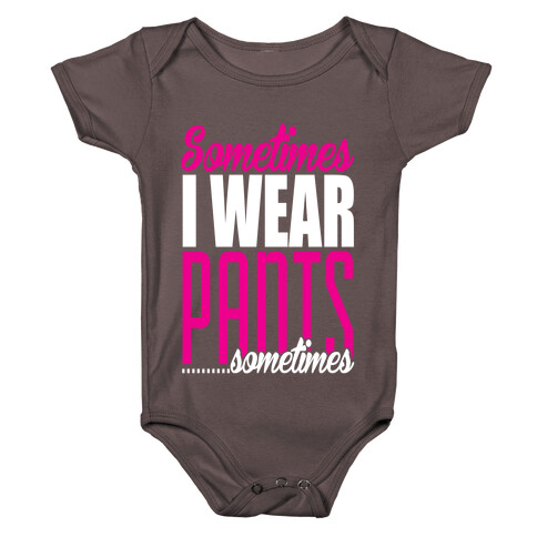 The Option of Pants Baby One-Piece