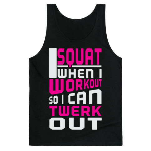 Squat to Twerk Tank Top