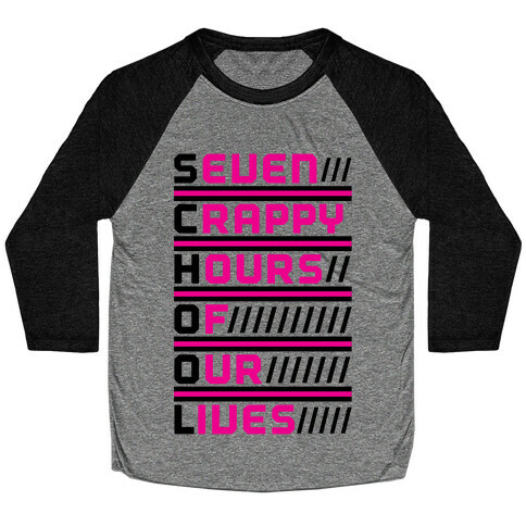 The Meaning of School Baseball Tee