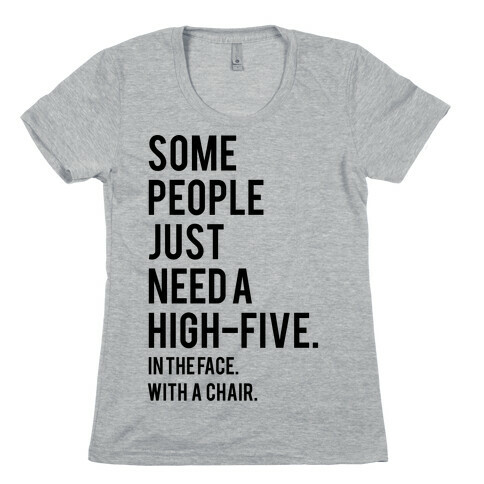 High Five Womens T-Shirt