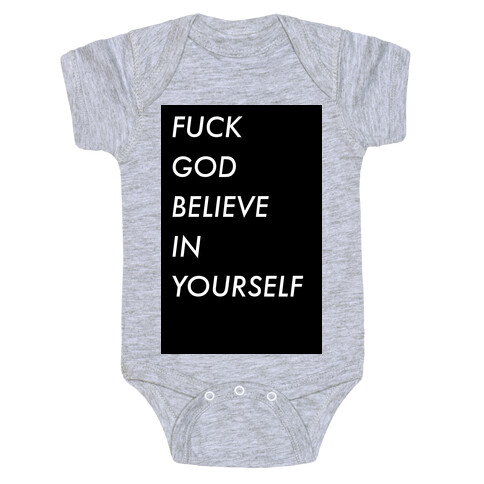 Believe In Yourself Baby One-Piece