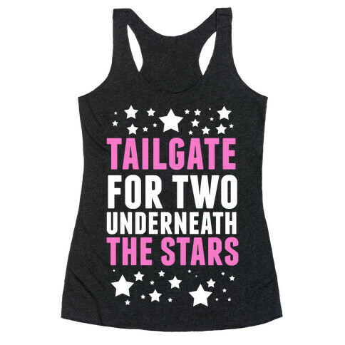 Tailgate for Two Racerback Tank Top
