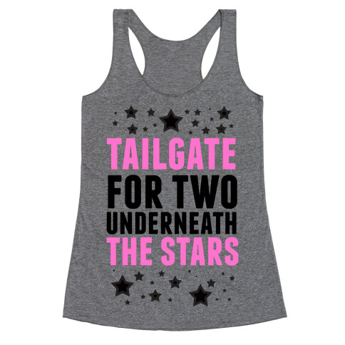 Tailgate for Two Racerback Tank Top