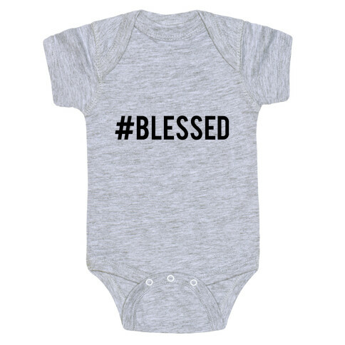 #Blessed Baby One-Piece