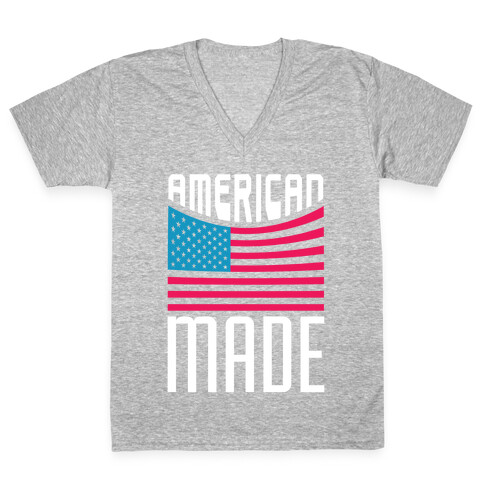 American Made V-Neck Tee Shirt