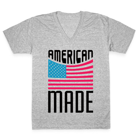 American Made V-Neck Tee Shirt