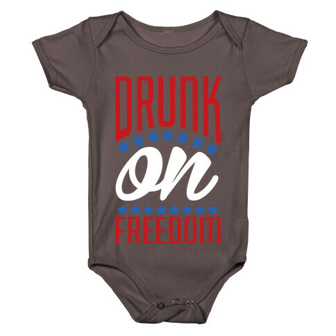 Drunk on Freedom Baby One-Piece