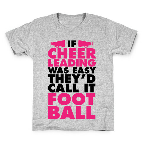 If Cheerleading Was Easy Kids T-Shirt