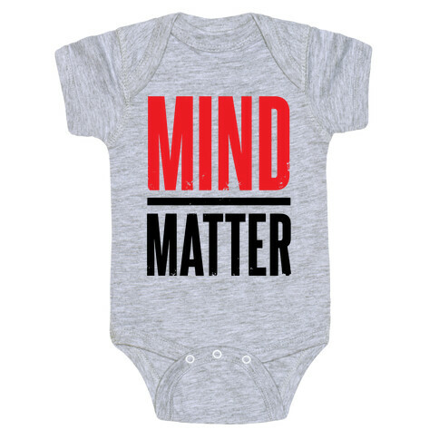 Mind Over Matter Baby One-Piece