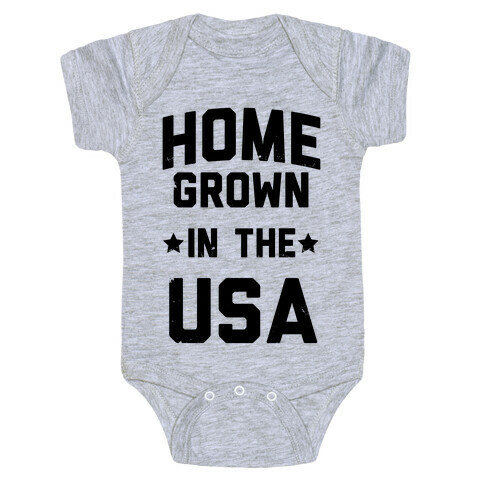 Home Grown In The USA Baby One-Piece