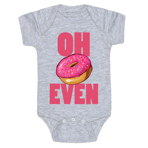 OH (Donut) EVEN Baby One-Piece