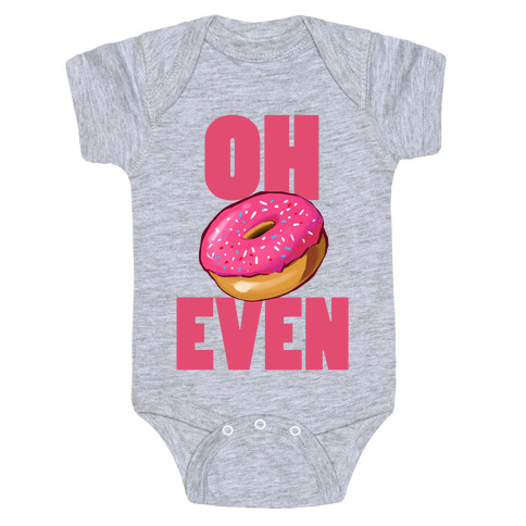 OH (Donut) EVEN Baby One-Piece