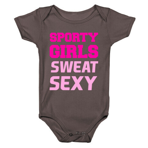 Sporty Girls Sweat Sexy Baby One-Piece