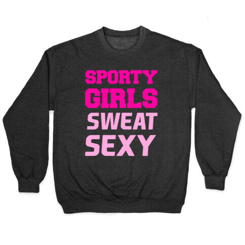 Sporty Girls Sweat Sexy Pullover