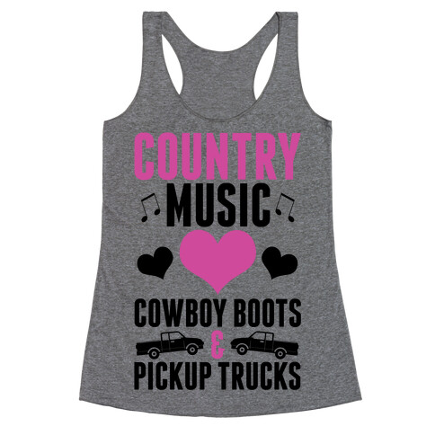 Country Love Racerback Tank Top