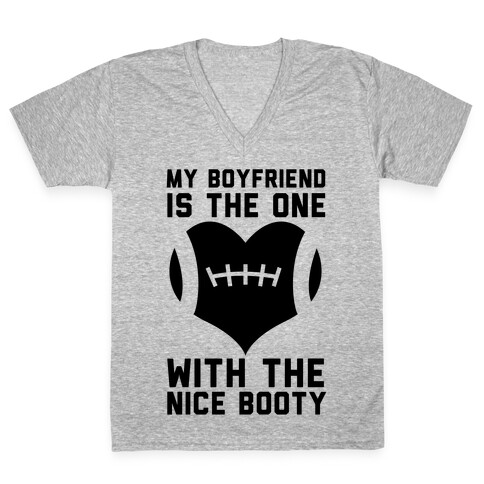 My Boyfriend Is The One V-Neck Tee Shirt