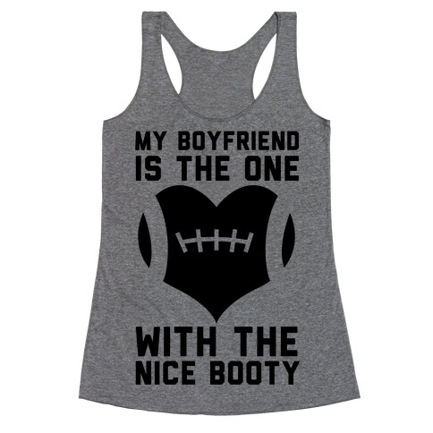 My Boyfriend Is The One Racerback Tank Top