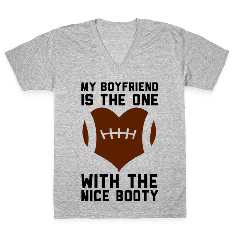 My Boyfriend Is The One V-Neck Tee Shirt