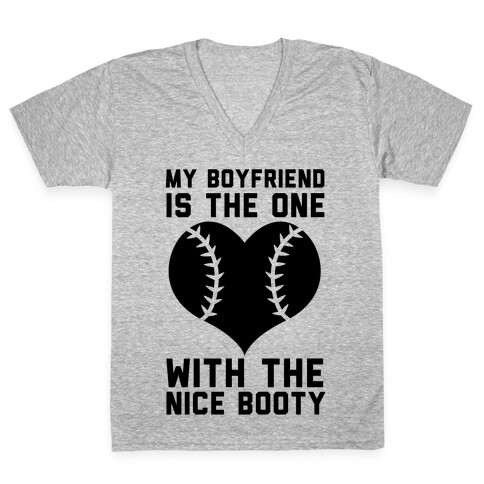 My Boyfriend is The One V-Neck Tee Shirt