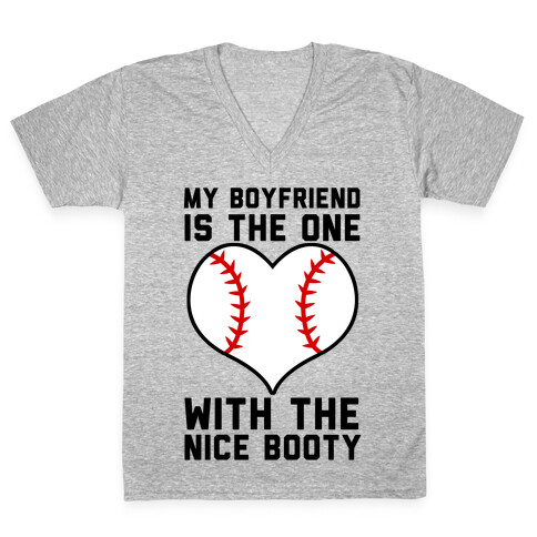 My Boyfriend Is The One V-Neck Tee Shirt