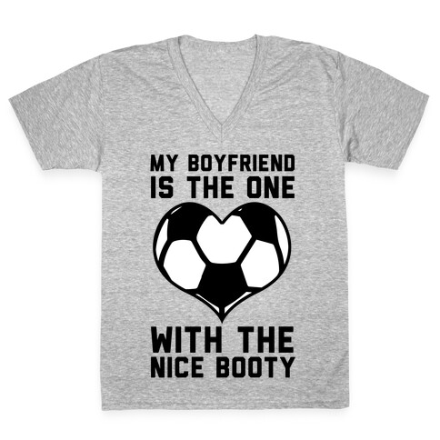 My Boyfriend Is The One V-Neck Tee Shirt