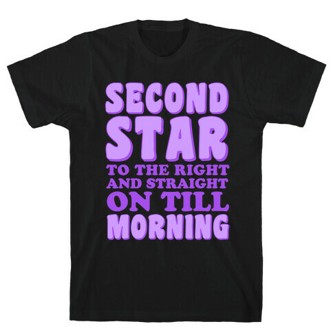 Second Star to the Right T-Shirt