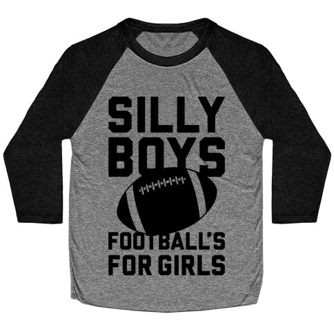 Silly Boys Baseball Tee