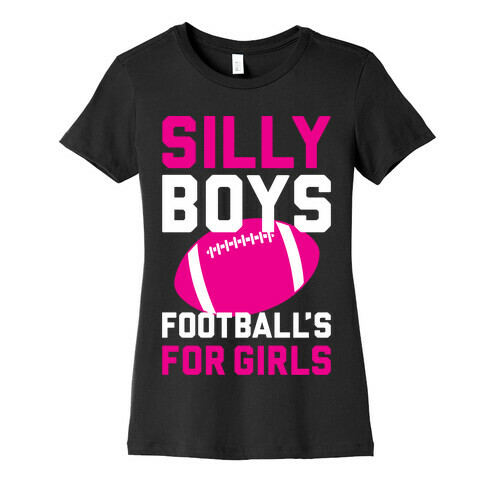 Silly Boys Womens T-Shirt
