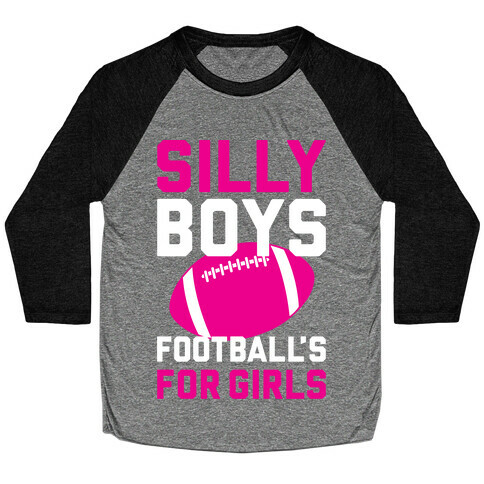 Silly Boys Baseball Tee