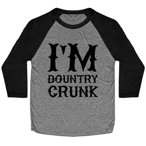 Dountry Crunk Baseball Tee