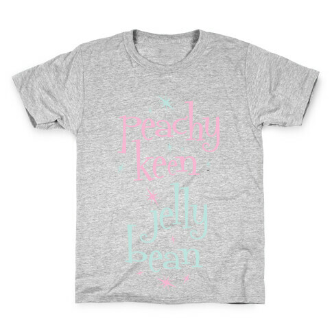 Peachy Keen Jelly Bean Kids T-Shirt