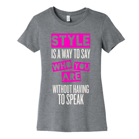 Style Womens T-Shirt