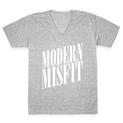 Modern Misfit V-Neck Tee Shirt