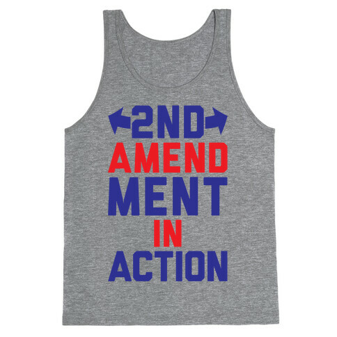 2nd Amendment In Action Tank Top