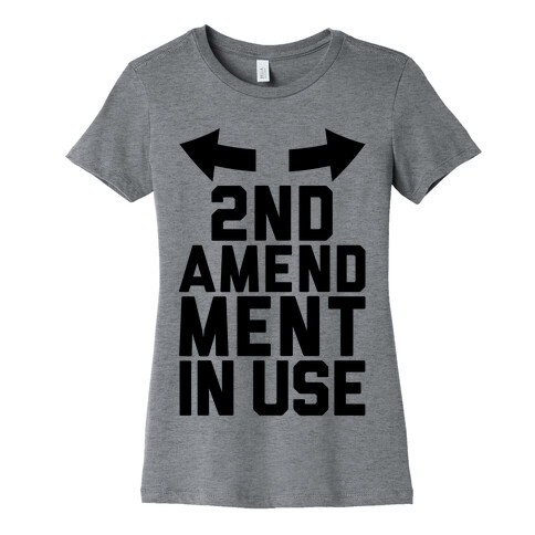 2nd Amendment In Use Womens T-Shirt