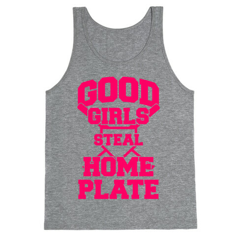 Good Girls Steal Home Plate Tank Top