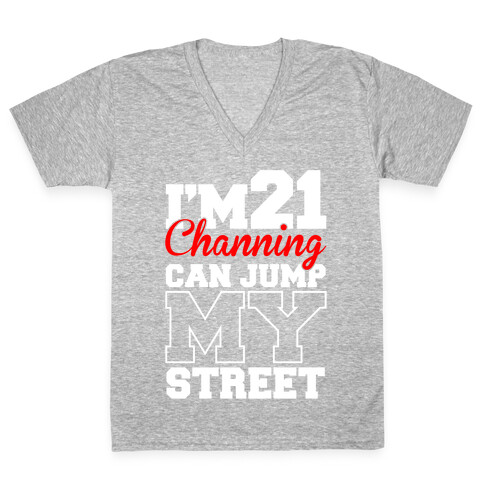 21 Jump Street V-Neck Tee Shirt