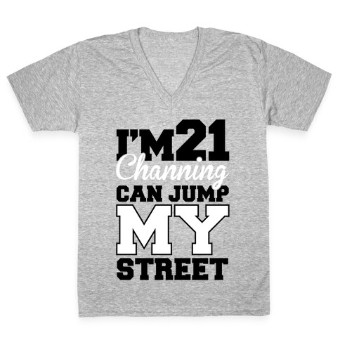 21 Jump Street V-Neck Tee Shirt