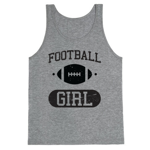 Football Girl Tank Top