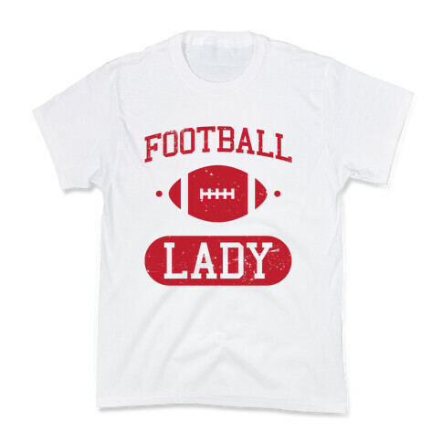 Football Lady Kids T-Shirt