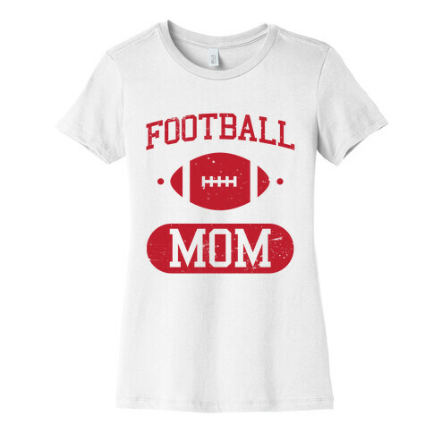 Football Mom Womens T-Shirt