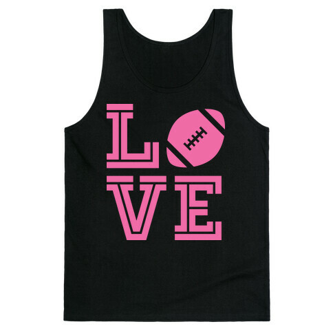 L (Football) V E Tank Top