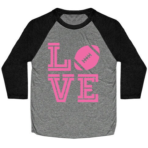 L (Football) V E Baseball Tee