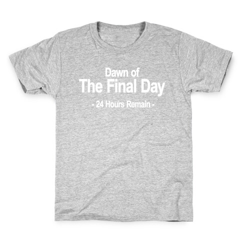Dawn Of The Final Day Kids T-Shirt