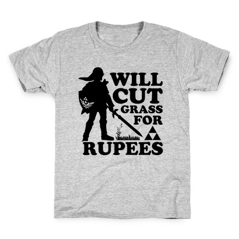 Cut Some Grass for some Rupees Kids T-Shirt