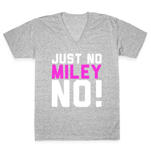 Bad Miley V-Neck Tee Shirt