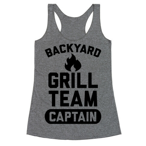 Backyard Grill Team Captain Racerback Tank Top